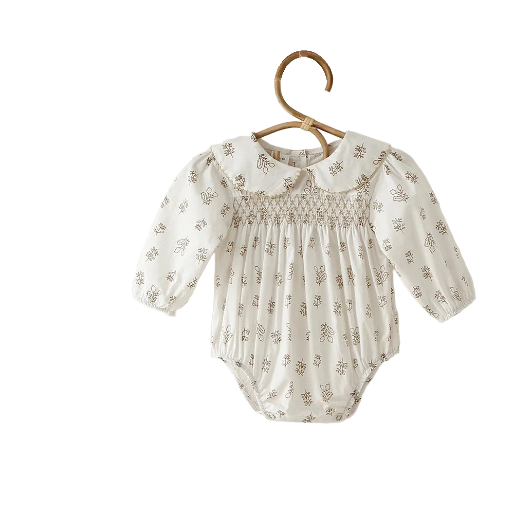 Baby Girl Rompers Long Sleeve Romper Jumpsuits Summer One-piece New Fashion 100% Organic Cotton Newborn Baby Girl Clothes 0-24M