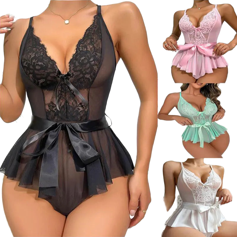 Women Pajamas Sleepwear Lace Pajama Set S-XL Sexy Pajamas Ladies Underwear Comfortable Casual Summer
