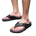 Essential for Trendy Men! Men’s Flip-Flops in Various Colors—Soft, Non-Slip, Ideal for Beach-to-Street Style!
