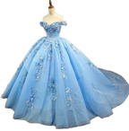 Puffy Flower Girl Dresses For Wedding Kids Pageant First Communion Dress