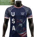 2026 America Soccer Jersey USA Football Team Jersey Match training Kit Summer Sports Men's T-Shirt Clothing Tee Y2k Woman ﻿