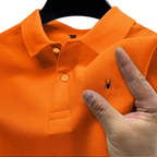 2026 Hot Sale Men's Summer Casual Breathable Comfortable Polo Shirt Men's Solid Color High Quality Short Sleeve T-Shirt ﻿