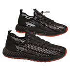 Men's Summer Breathable Lightweight Comfortable Thin Sole Sports Shoes Outdoor Thick Bottom Casual Sneakers EVA Insole PVC Outso