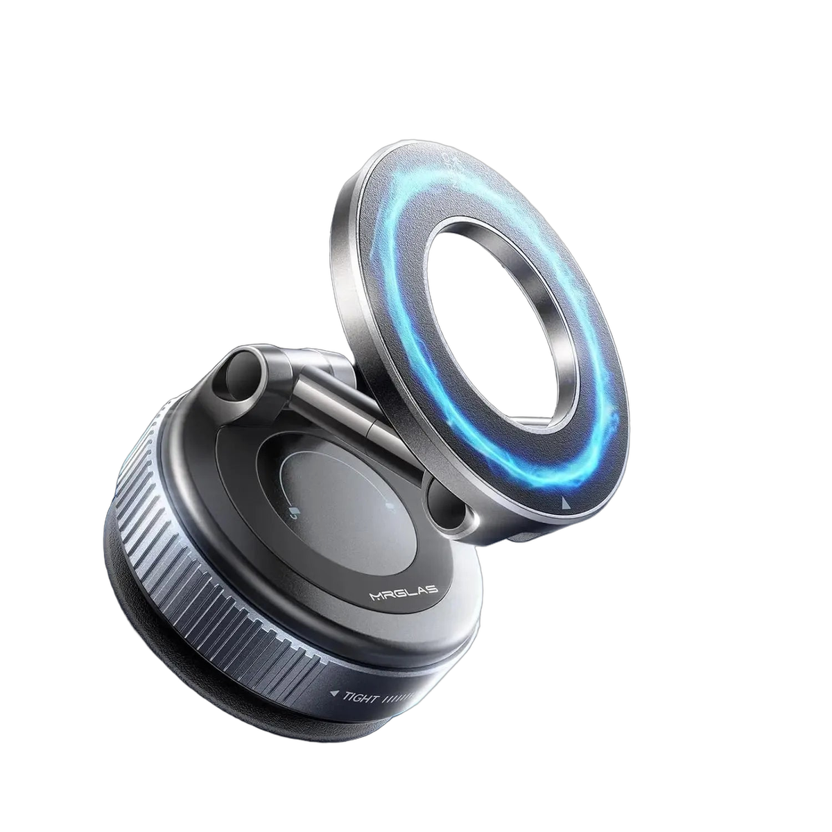 2025 Magnetic Phone Holder Magsafe Compatible Vacuum Suction Cup 360° Rotation Car Truck Mount Universal Fit Portable Foldable