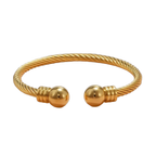 1 fashion bracelet with round balls at both ends, delicate women's bracelet, couple accessory