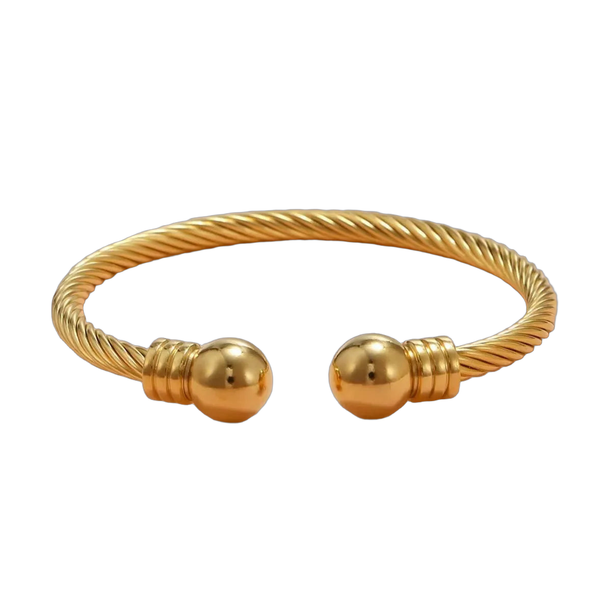 1 fashion bracelet with round balls at both ends, delicate women's bracelet, couple accessory