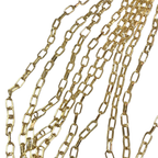 WT-BC178 Personality big chain Yellow brass with gold for men and women to make bracelets necklaces and jewelry accessories