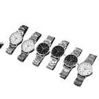 New Men's Fashion Business Steel Strip Watch Trendy High Beauty Quartz Watch Decorative Gift Watch