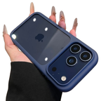 Intelligent Camera Touch Button Crystal Clear Phone Case for iPhone 17 Pro Max 17 Pro 17 Air Transparent Shockproof Cover Funda