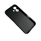 Luxury Full Black Silicone Matte Phone Case For iphone 17 Air 16 15 14 13 12 11 Pro Max 16 15 14 Plus Back Cover TPU Soft Case