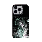 S-Saya no Uta Song Saya For iPhone 11,12,13,14,15,16,17,Pro,Max,Plus,E,Air,Mini Phone Case IMD Matte Black