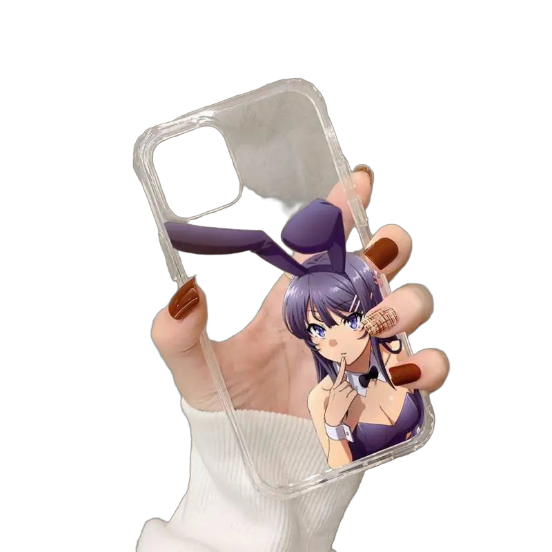 Anime Mai Sakurajima Phone Case for iPhone 11 12 13 mini pro XS MAX 8 7 6 6S Plus X 5S SE 2020 XR case