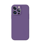 Original Silicone straight edge Case For iPhone 11 12 13 14 15 Pro XS Max XR X 8 7 Shockproof Funda Cover