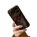 Amber Retro Leopard Print Phone Case For iPhone 17 16 15 14 13 12 11 Pro Max 15 Plus 17Air Shockproof Dustproof Soft Back Cover