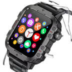 2025 New Flashlight Military Smart Watch Men IP68 5ATM Outdoor Sports Fitness Tracker Health Monitor 1.44Inch BT Call Smartwatch